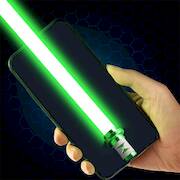 Скачать взломанную Lightsaber: 3D Gun Simulator [Много денег] MOD apk на Андроид
