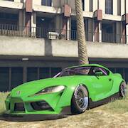 Скачать взломанную Showdown Toyota Supra GT Racer [Много монет] MOD apk на Андроид