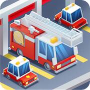 Скачать взломанную Idle Firefighter Tycoon [Много монет] MOD apk на Андроид