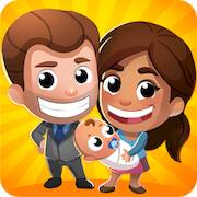 Скачать взломанную Idle Family Sim - Life Manager [Бесплатные покупки] MOD apk на Андроид