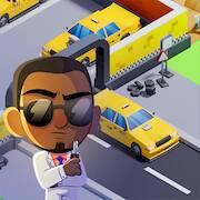 Скачать взломанную Idle Taxi Tycoon [Много монет] MOD apk на Андроид