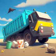 Скачать взломанную Мусоровоз: симулятор грузовика [Много денег] MOD apk на Андроид
