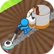 Скачать взломанную PowerWasherMan -чистка туалета [Мод меню] MOD apk на Андроид