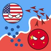Скачать взломанную Country Balls: World War [Много денег] MOD apk на Андроид