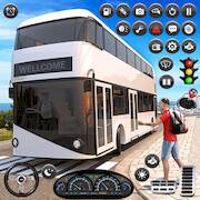 Скачать взломанную Coach Bus Driving Games 3D [Много денег] MOD apk на Андроид