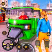 Скачать взломанную Tuk Tuk Rickshaw: 3D Game [Много денег] MOD apk на Андроид
