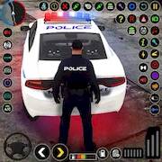 Скачать взломанную Us Police Car Parking Sim 3D [Много монет] MOD apk на Андроид