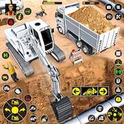 Скачать взломанную Grand Snow Excavator Simulator [Много денег] MOD apk на Андроид