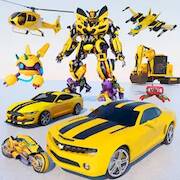 Скачать взломанную Robot Car Transform War Games [Мод меню] MOD apk на Андроид