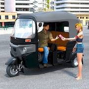 Скачать взломанную Rickshaw Driver Tuk Tuk Game [Много монет] MOD apk на Андроид