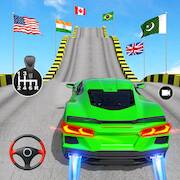 Скачать взломанную Ramp Car Stunts: GT Car Games [Бесплатные покупки] MOD apk на Андроид