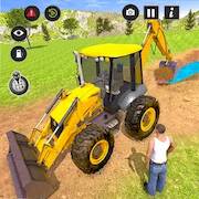 Скачать взломанную Village Excavator JCB Games [Много денег] MOD apk на Андроид