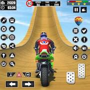 Скачать взломанную Bike Stunts Race : Bike Games [Много монет] MOD apk на Андроид