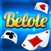 Скачать взломанную Belote & Coinche, jeu en ligne [Много денег] MOD apk на Андроид