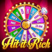 Скачать взломанную Hit it Rich! Casino Slots Game [Много денег] MOD apk на Андроид