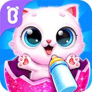 Скачать взломанную Маленькая Панда: Уход Котят [Бесплатные покупки] MOD apk на Андроид