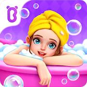 Скачать взломанную Little Panda's Girls Town [Много монет] MOD apk на Андроид