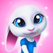 Скачать взломанную Bu Кролик Игра питомцы уход [Много монет] MOD apk на Андроид
