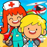 Скачать взломанную My Pretend Hospital Town Life [Бесплатные покупки] MOD apk на Андроид