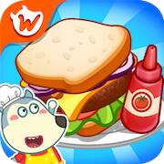 Скачать взломанную Wolfoo Cooking Game - Sandwich [Много монет] MOD apk на Андроид