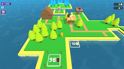 Скачать взломанную Craft Island [Много денег] MOD apk на Андроид