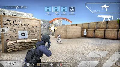 Скачать взломанную Standoff Мультиплеер [Бесплатные покупки] MOD apk на Андроид