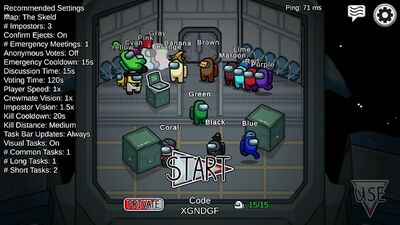 Скачать взломанную Among Us [Много денег] MOD apk на Андроид