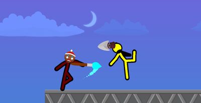 Скачать взломанную Supreme Duelist Stickman [Много денег] MOD apk на Андроид