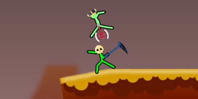 Скачать взломанную Supreme Duelist Stickman [Много денег] MOD apk на Андроид