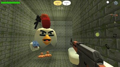 Скачать взломанную Chicken Gun [Много монет] MOD apk на Андроид