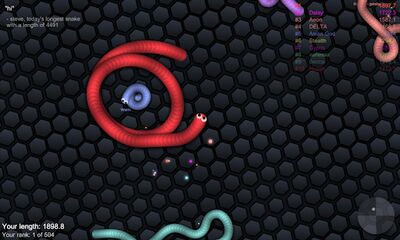 Скачать взломанную slither.io [Много монет] MOD apk на Андроид