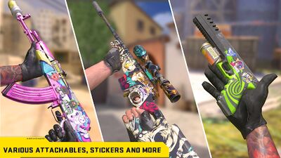 Скачать взломанную Counter Attack Multiplayer FPS [Много денег] MOD apk на Андроид