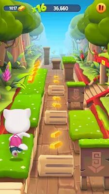 Скачать взломанную Говорящий Том: бег за золотом [Много монет] MOD apk на Андроид