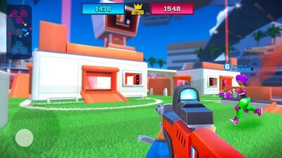 Скачать взломанную FRAG Pro Shooter [Много монет] MOD apk на Андроид