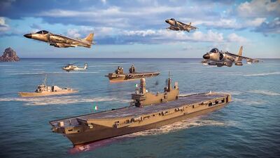 Скачать взломанную MODERN WARSHIPS [Много монет] MOD apk на Андроид