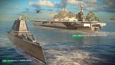 Скачать взломанную MODERN WARSHIPS [Много монет] MOD apk на Андроид