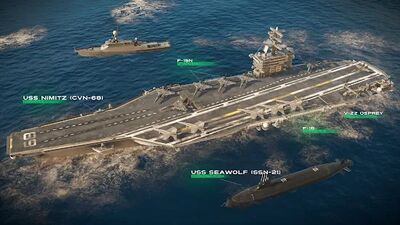 Скачать взломанную MODERN WARSHIPS [Много монет] MOD apk на Андроид