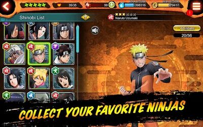 Скачать взломанную NARUTO X BORUTO NINJA VOLTAGE [Много монет] MOD apk на Андроид