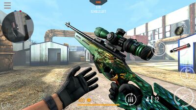 Скачать взломанную Modern Strike Online：FPS Шутер [Бесплатные покупки] MOD apk на Андроид