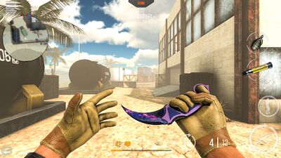 Скачать взломанную Modern Strike Online：FPS Шутер [Бесплатные покупки] MOD apk на Андроид