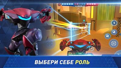 Скачать взломанную Mech Arena: Robot Showdown [Бесплатные покупки] MOD apk на Андроид