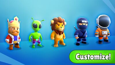 Скачать взломанную Stumble Guys: Multiplayer Royale [Бесплатные покупки] MOD apk на Андроид