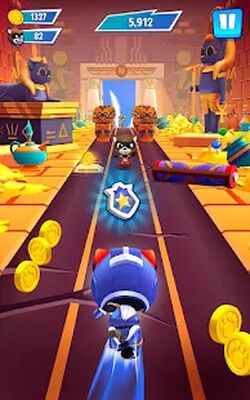 Скачать взломанную Говорящий Том: погоня героев [Много денег] MOD apk на Андроид
