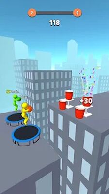 Скачать взломанную Jump Dunk 3D [Бесплатные покупки] MOD apk на Андроид