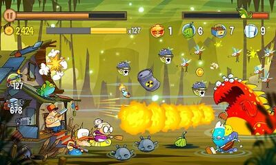 Скачать взломанную Swamp Attack [Много монет] MOD apk на Андроид