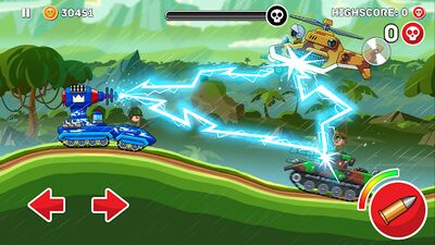 Скачать взломанную Hills of Steel [Много денег] MOD apk на Андроид