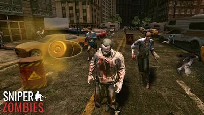 Скачать взломанную Снайпер зомби: Sniper Zombies [Много монет] MOD apk на Андроид