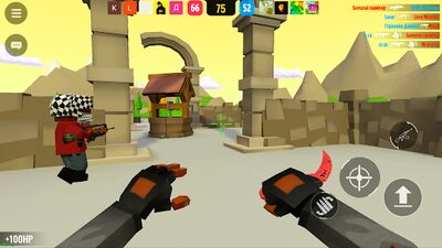 Скачать взломанную BLOCKFIELD онлайн шутер 5 на 5 [Бесплатные покупки] MOD apk на Андроид