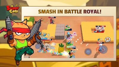 Скачать взломанную Super Cats [Бесплатные покупки] MOD apk на Андроид