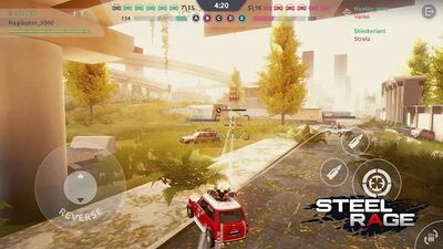 Скачать взломанную Steel Rage: ПвП бои машин [Мод меню] MOD apk на Андроид